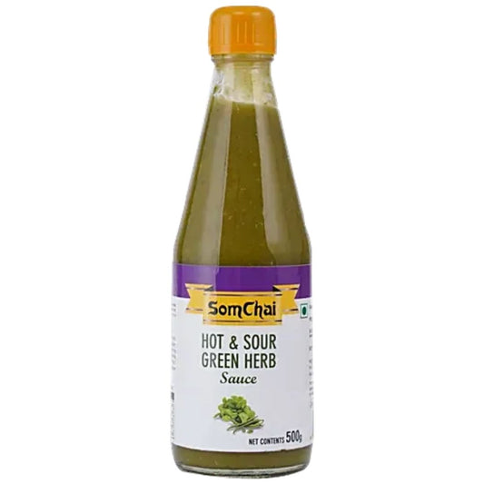 Green Hot & Herb sauce 500gm Somchai