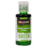 Green Metallic Airbrush Food Colour 50g Colourmist