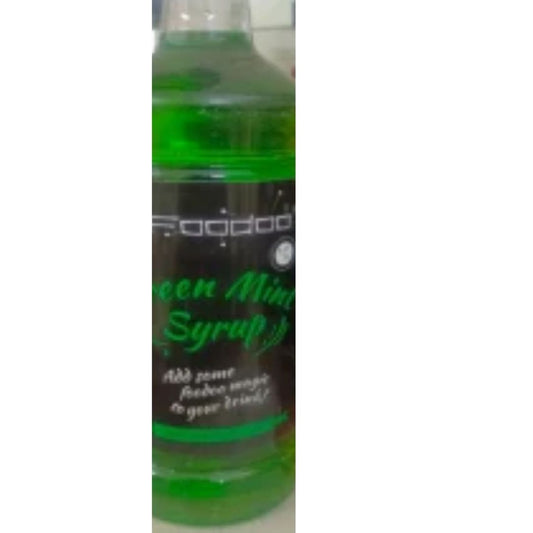 Green Mint Syrup 750 ml  Foodoo