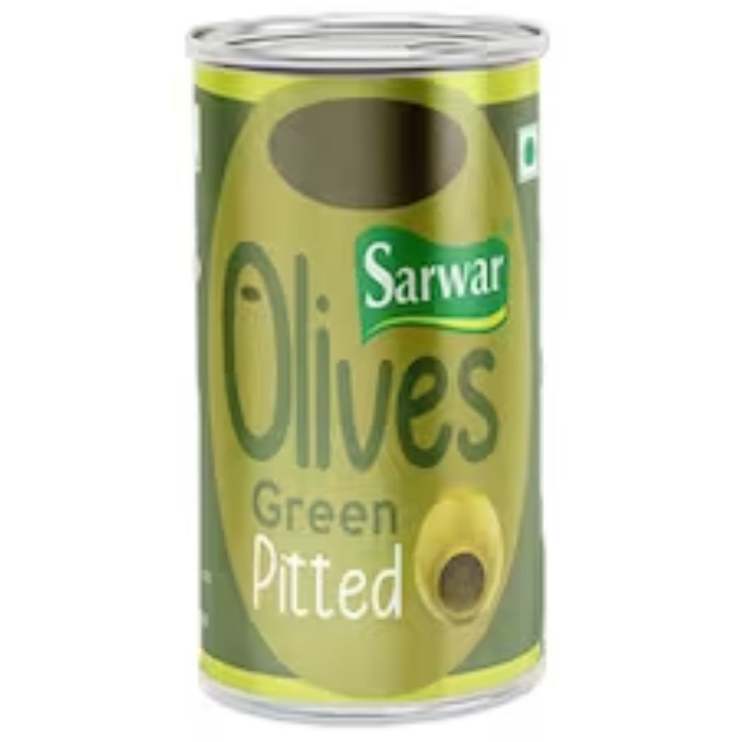 Green Olive Pitted (Imported)  3.1 kg Sarwar