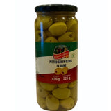 Green Pitted Olives 450g Italian Garden