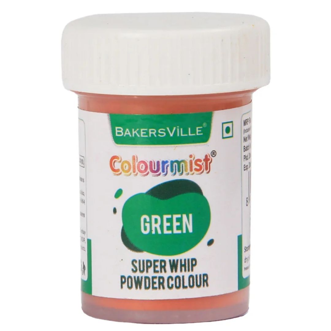 Green Super Whip Powder Colour 5g Colourmist