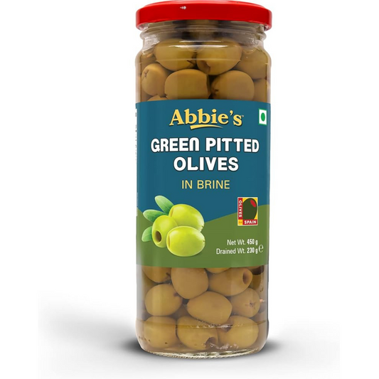 Green sliced olive 450 gm Abbie's
