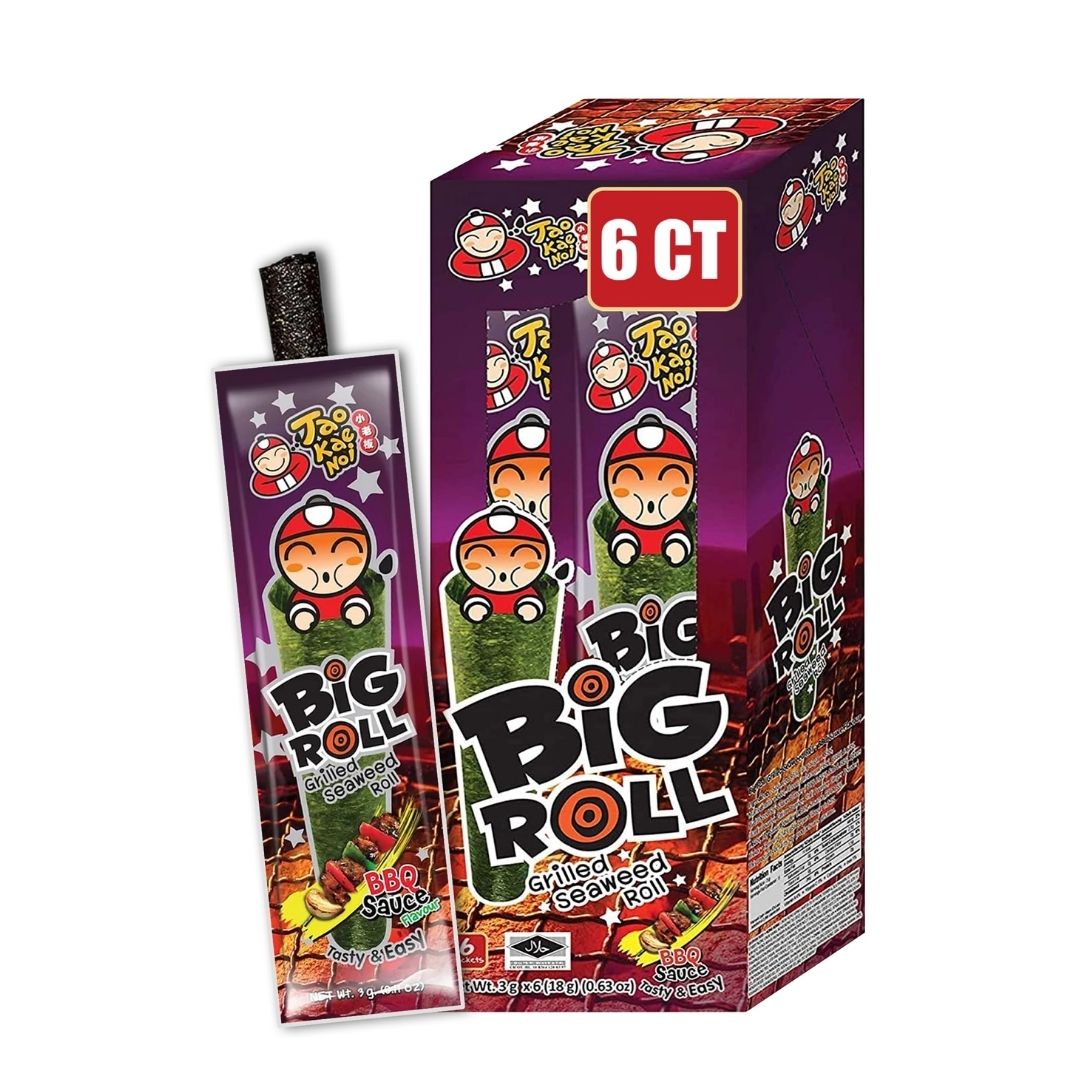 Grilled Seaweed Big Roll BBQ Sauce 100g Tao Kae Noi