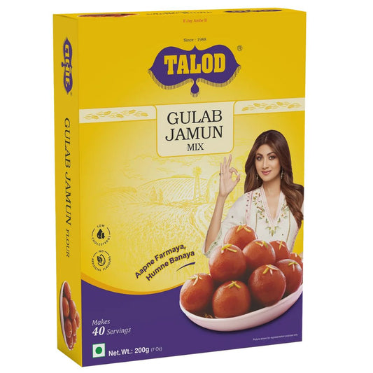 Gulab Jamun Flour – Healthy & Tasty, Makes 40 Servings, 200g Talod