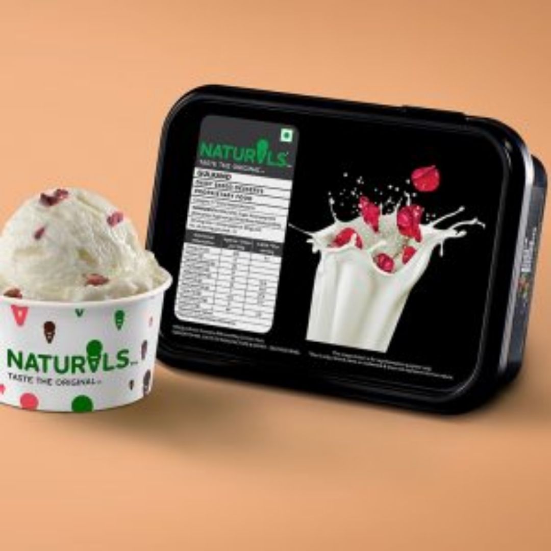 Gulkand Dairy based Dessert  Naturals