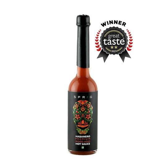 Habanero Premium Wood - Aged Hot Sauce 100g Spring