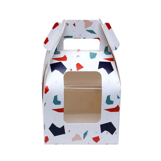 Hamper Bag _ Jar Box for 1 _ New Collection (Marble Print) _ (4.0_ x 4.0_ x 3.5_ )