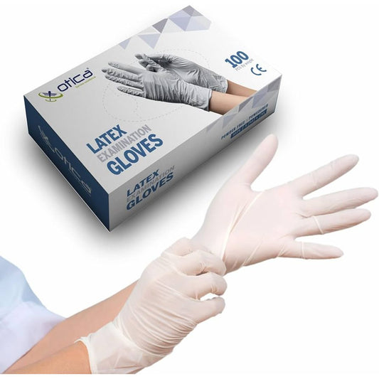 Hand Gloves - Latex Brand (Pack Of 100 Nos)