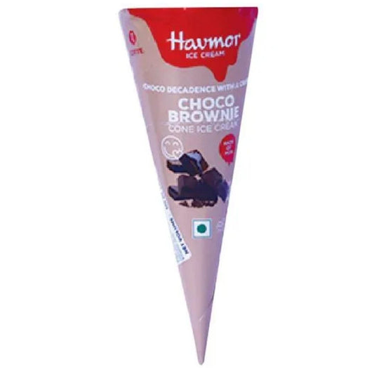 Cone Ice Cream - Choco Brownie 110 ml Havmor