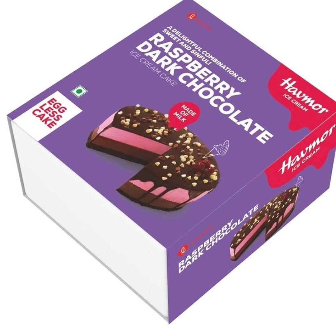 Raspberry Darkchocolate Cake Ice Cream 500 ml Havmor