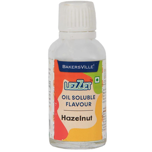 Hazelnut  Lezzet Oil Soluble Flavour 30ml Bakersville