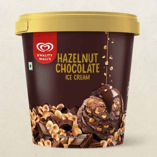 Hazelnut chocolate Ice Cream Kwality Walls