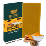 Healthy Turmeric Milk White Chocolate Bar, Crunchy, 80g Bogatchi