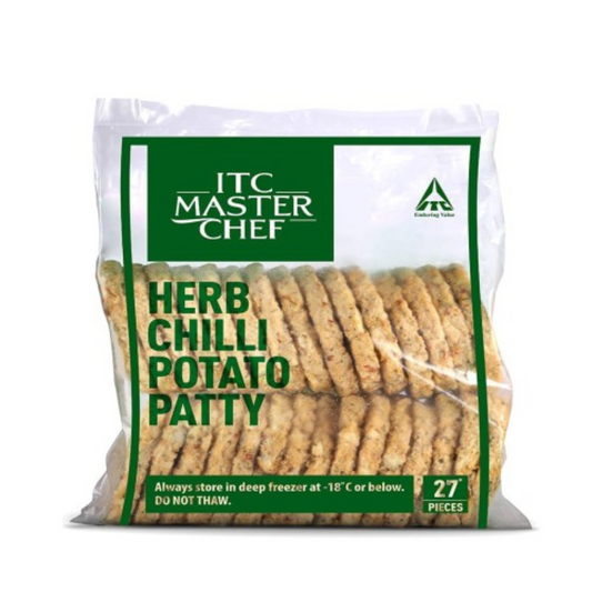 Herb Chilli Potato Patty 1.5 Kg ITC