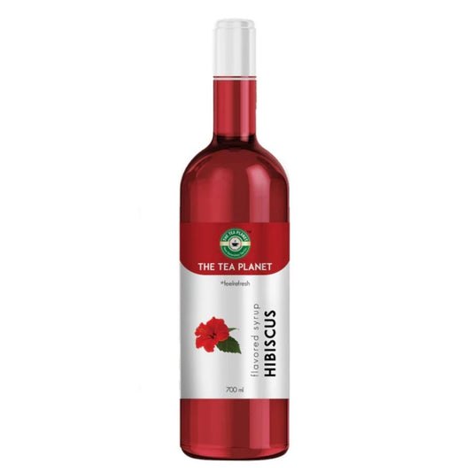 Hibiscus Flavored Syrup - 700 ml The Tea Planet