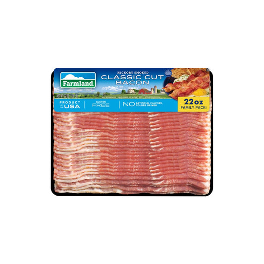 Hickory Smoked Classic Cut Bacon Farmland