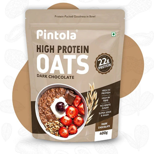 High Protein Dark Chocolate Oats 400g Pintola