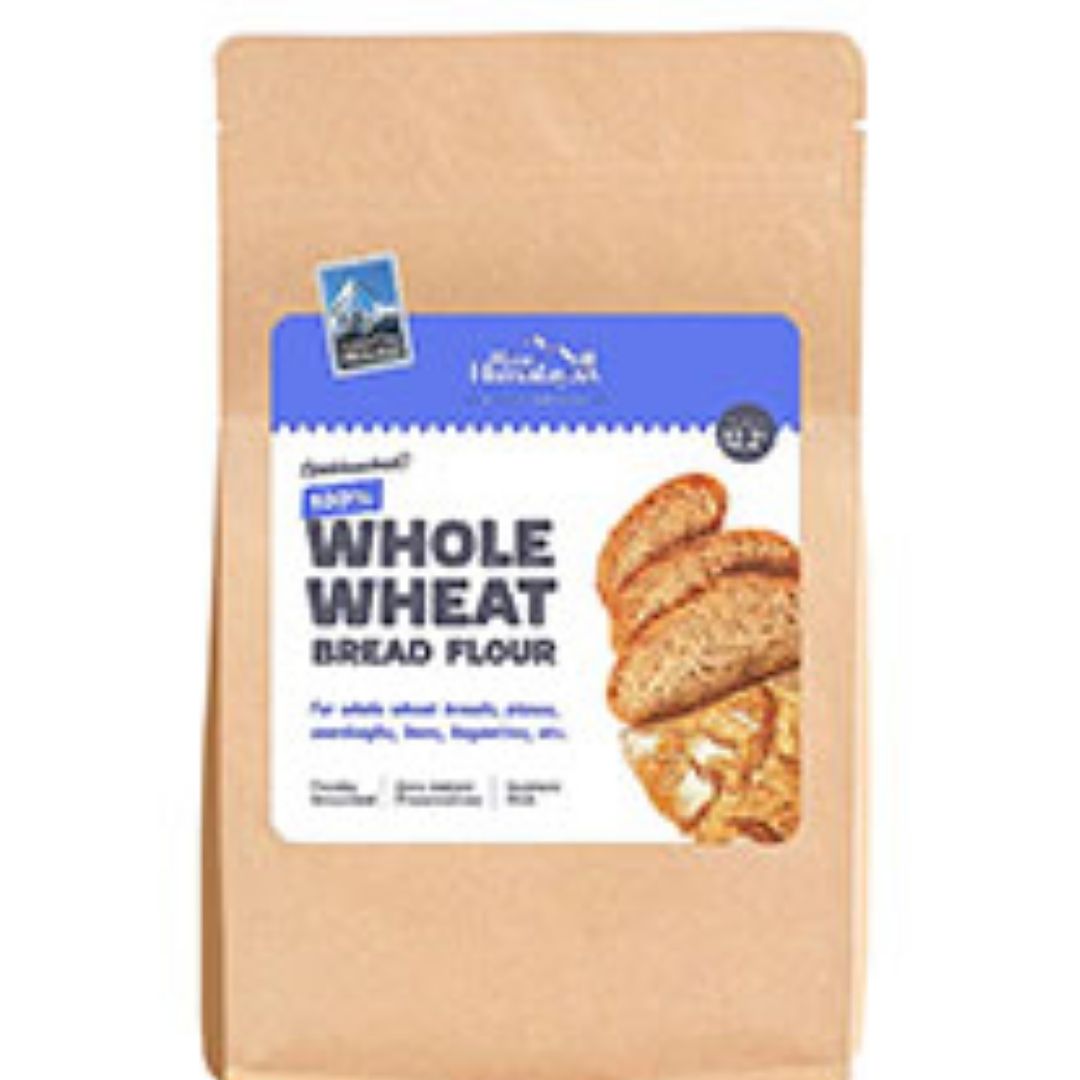 Himalayan Whole Wheat Bread Flour - 1 Kg Raw Himalayas