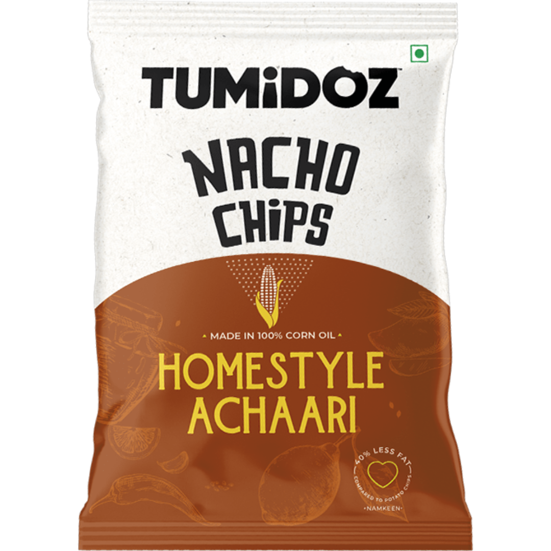 Homestyle Achaari Nacho Chips 60 gm Tumidoz