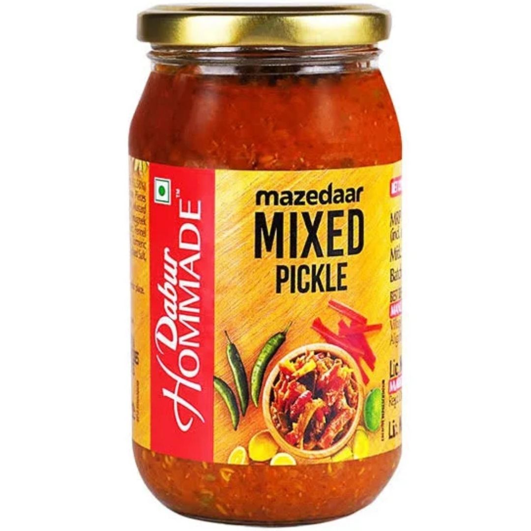 Hommade Mixed Pickle 400 gm  Dabur