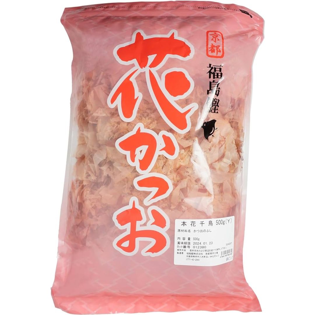 Honbana Chidori (Dried Bonito Flaxes) 500 gm  Fukushima