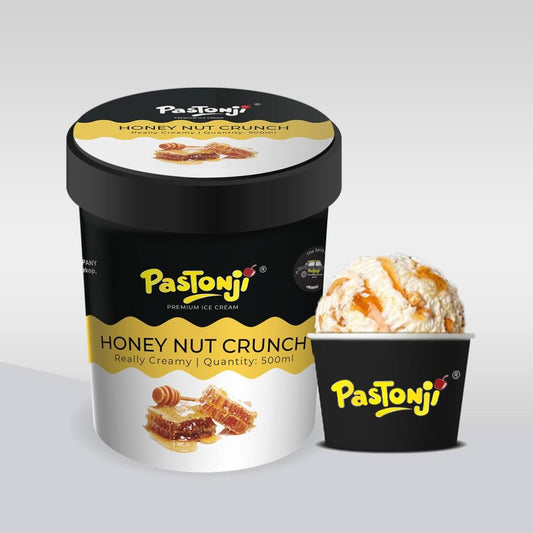 Honey Nut Crunch Ice Cream Pastonji