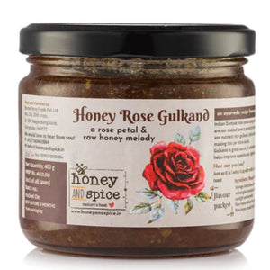 Honey Rose Gulkand 400g Honey & Spice