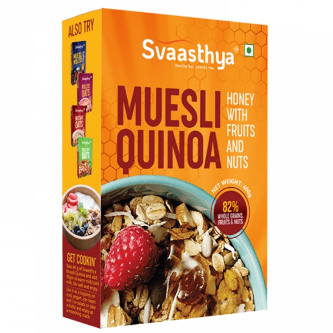 Honey With Fruits & Nuts Muesli Millets 400g Svaasthya