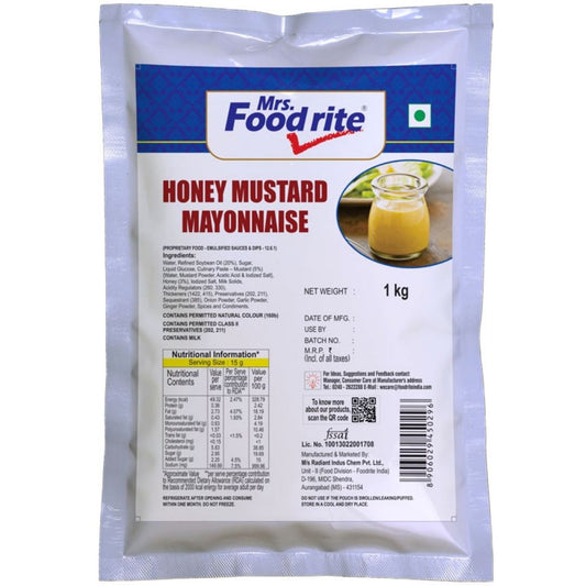 Hony Mustard Dressing  Pouch 1 kg  Mrs Food rite