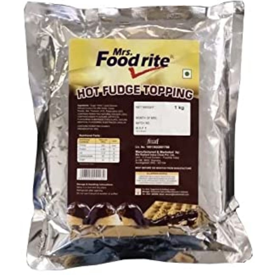 Hot Fudge Topping  1 kg  Mrs Food rite