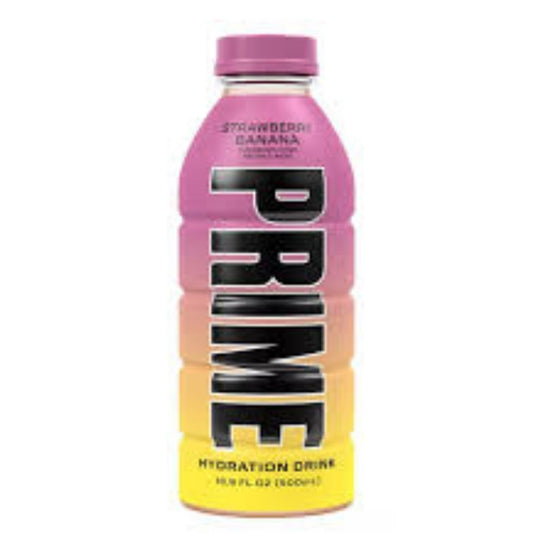 Hydration Drink Strawberry Banana 500 Ml Prime