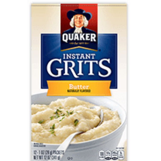 INSTANT GRITS BUTTER FLAVOR 134G QUAKER