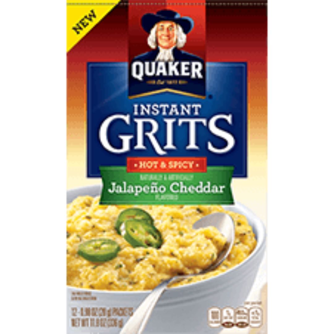 INSTANT GRITS JALAPENO CHEDDAR FLAVOR 336G QUAKER