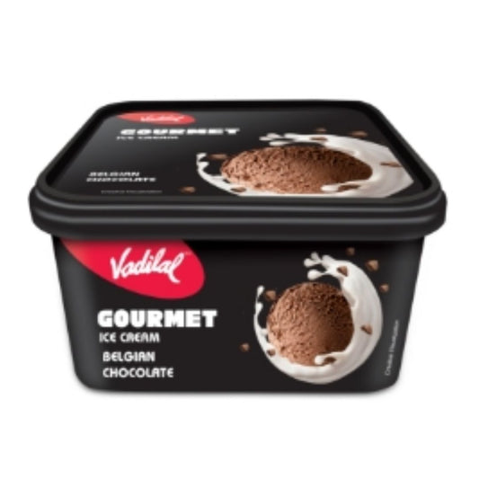 Ice Cream Belgian Chocolate Tub 1ltr Vadilal