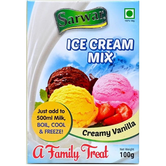 Ice Cream Mix (Vanilla)  100 gm Sarwar