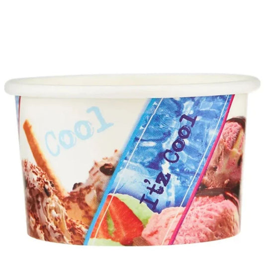 Ice Cream Paper Bowl 250ml