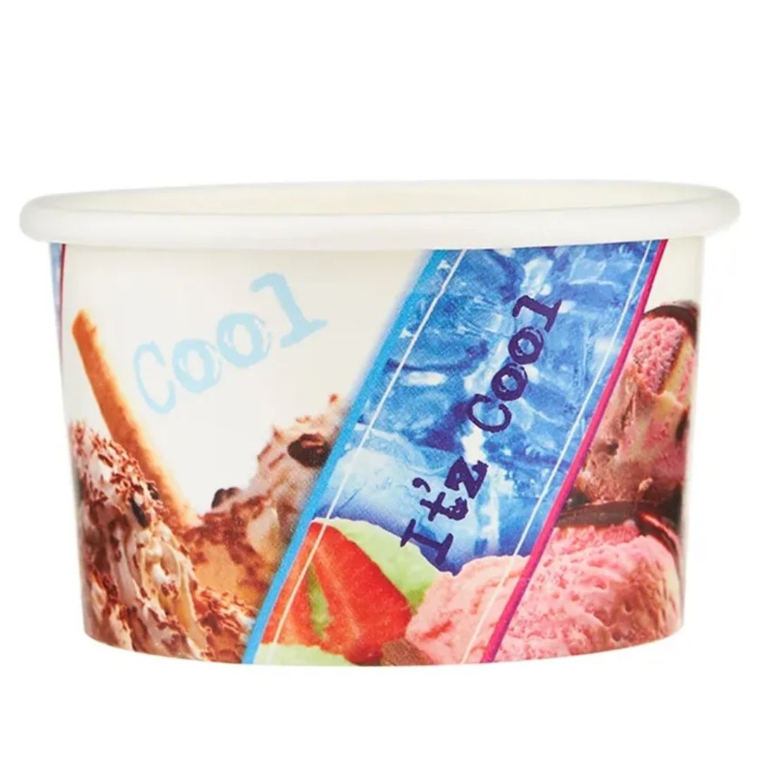 Ice Cream Paper Bowl 400ml