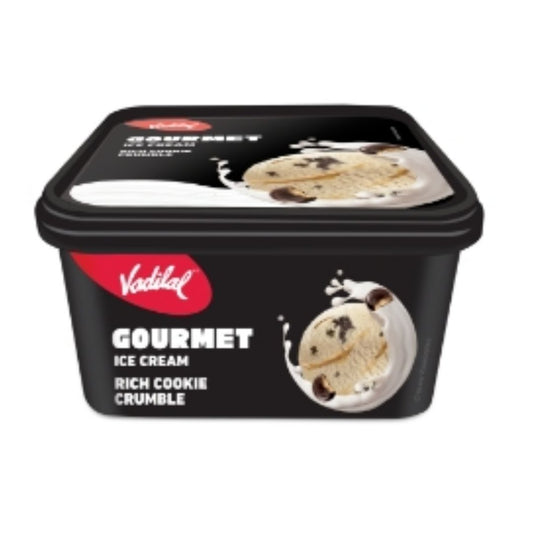 Ice Cream Rich Cookie Crumble Tub 1ltr Vadilal