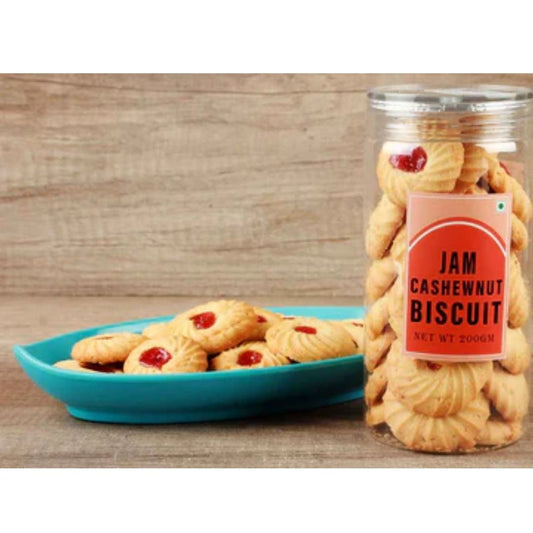 JAM CASHEWNUT BISCUITS 200G NEELAM