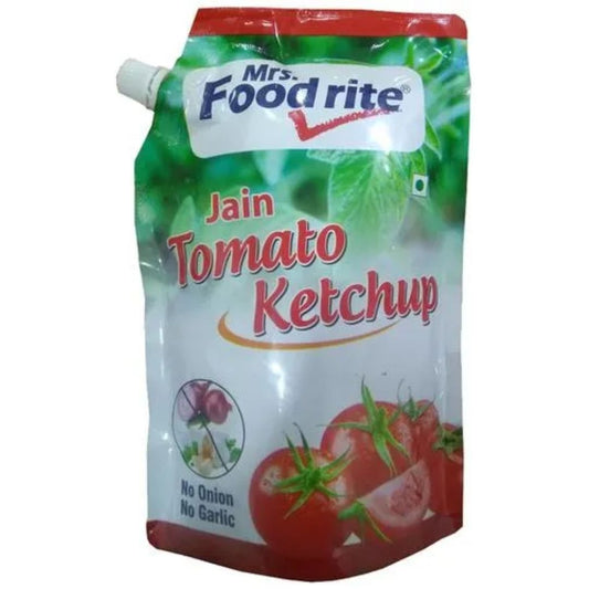 Jain Tomato Ketchup 950 gm Sprouted Pouch -  Mrs Food rite