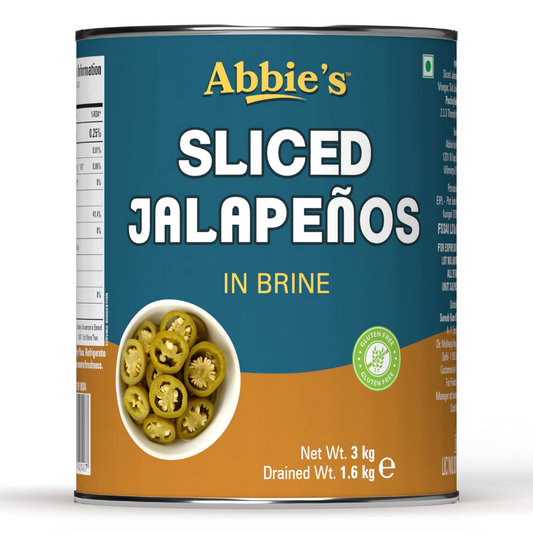 Jalapeno in Vinegar 3 kg Abbie's