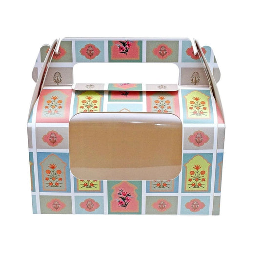 Jar Box for 2 _ Hamper Bag _ Festive Collection _ (7.0_ x 3.5_ x 3.5_ )