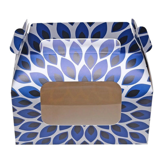 Jar Box for 2 _ Hamper Bag _ New Collection (BLUE FLORAL PRINTED) _ (7.0_ x 3.5_ x 3.5_ )