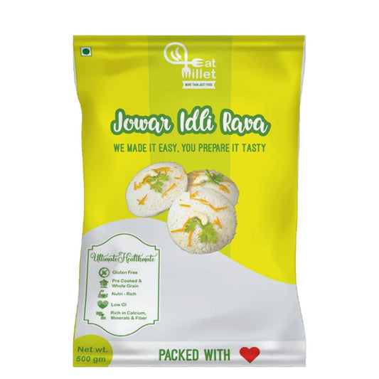 Jowar Idli Rava 500g Eat Millet