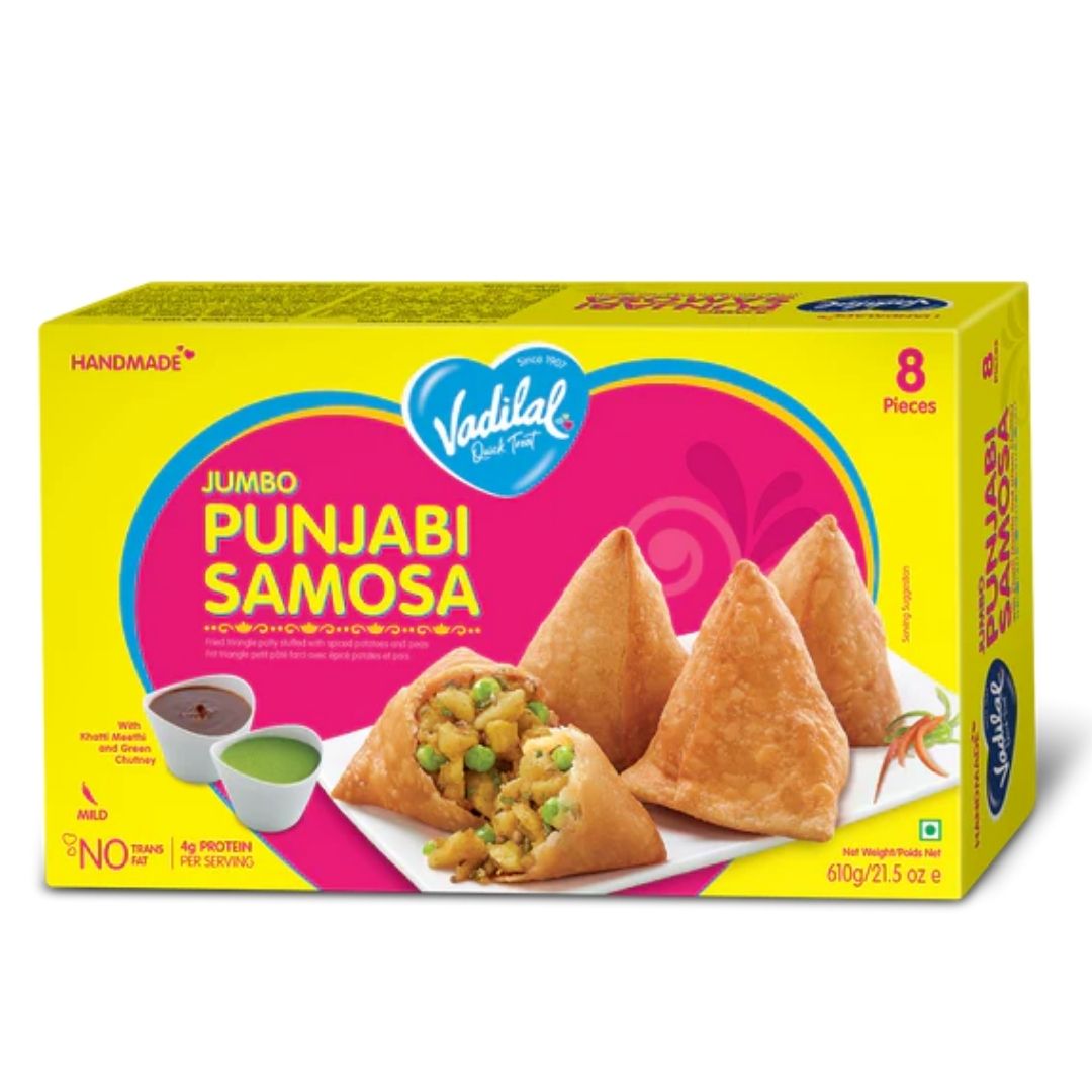 Jumbo Punjabi Samosa 610g Vadilal