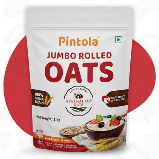 Jumbo Rolled Oats 1kg Pintola