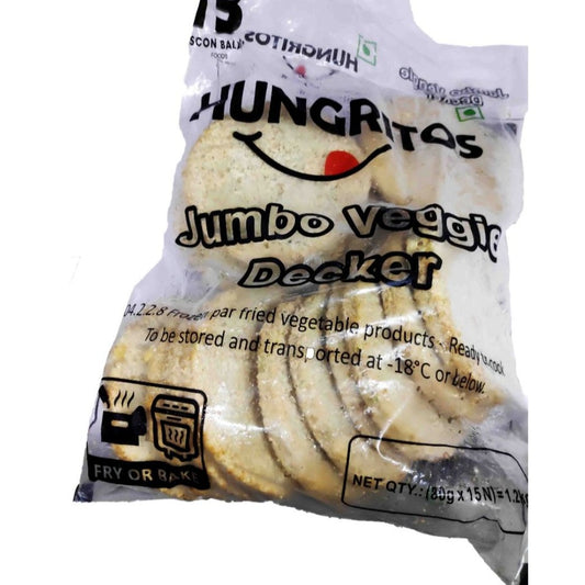 Jumbo Veggie Decker  - 1.2 kg  Hungritos'