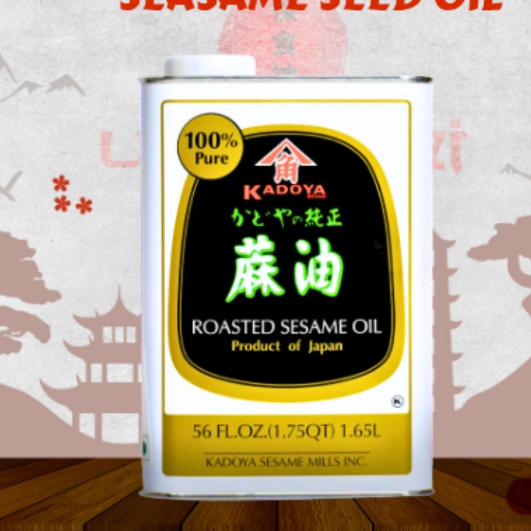 KADOYA GOMA ABURA SEASAME SEED OIL 1.65LTR OISHII