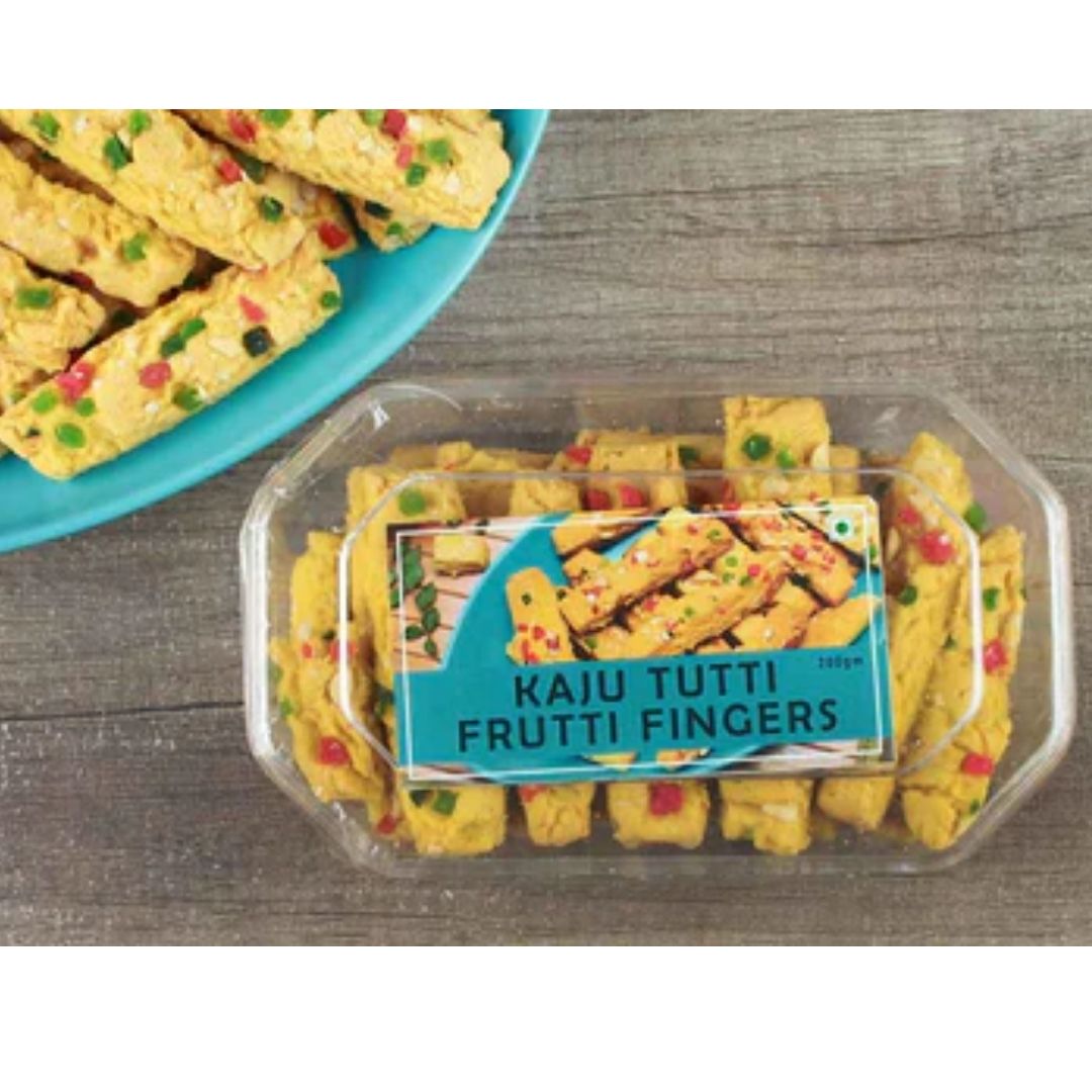 KAJU TUTTI FRUTTI FINGERS BISCUITS 200G NEELAM